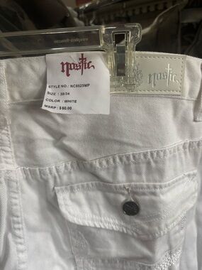 Men's Relaxed Jeans - White